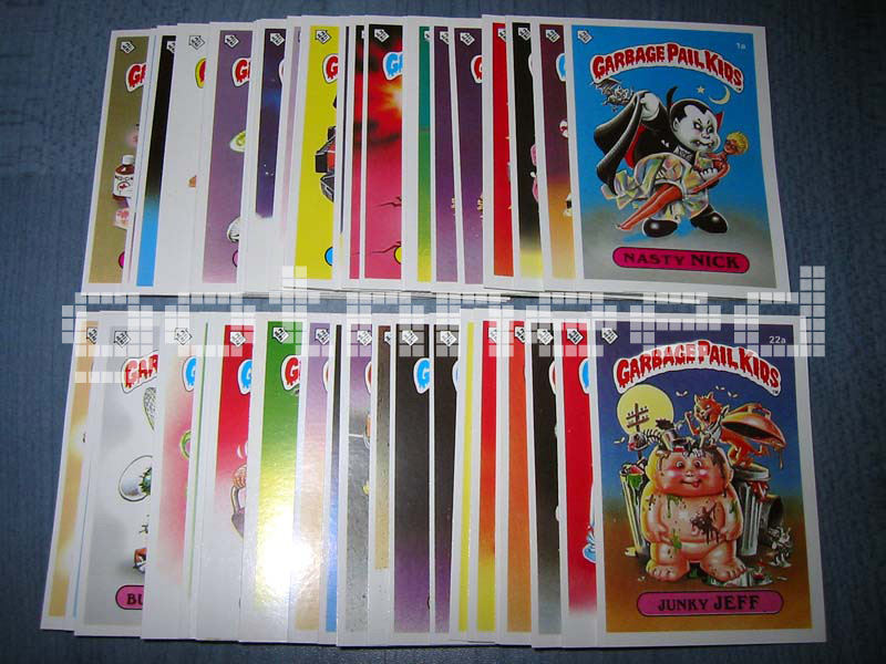 1985 UK Garbage Pail Kids 1st Series COMPLETE Set MINT