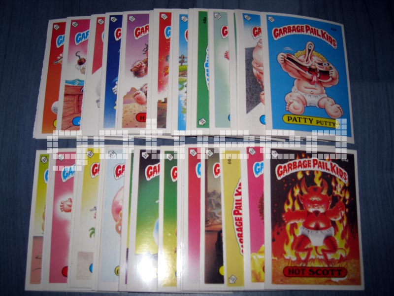 1986 UK Garbage Pail Kids 2nd Series COMPLETE Set MINT