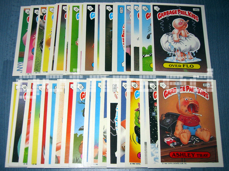 1988 UK Garbage Pail Kids 6th Series COMPLETE Set MINT